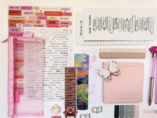 🩷 Pink Stationery Gift Box – Aesthetic Notebook & Pen Set for Students & Gifts
